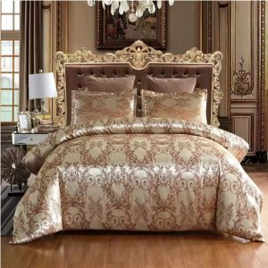 High-End Jacquard King Size Luxury Bedding Set 220x240cm
